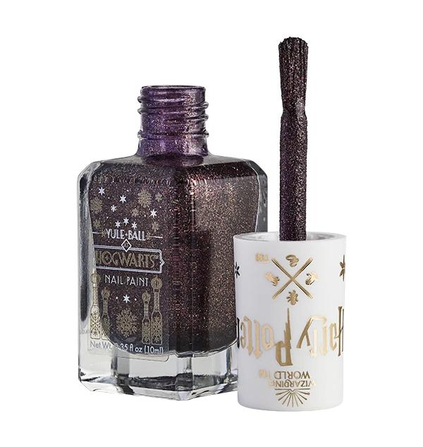 Warner Bros Yule Ball Metallic Nail Polish - Purple 4 Warner Bros Yule Ball Metallic Nail Polish - Purple