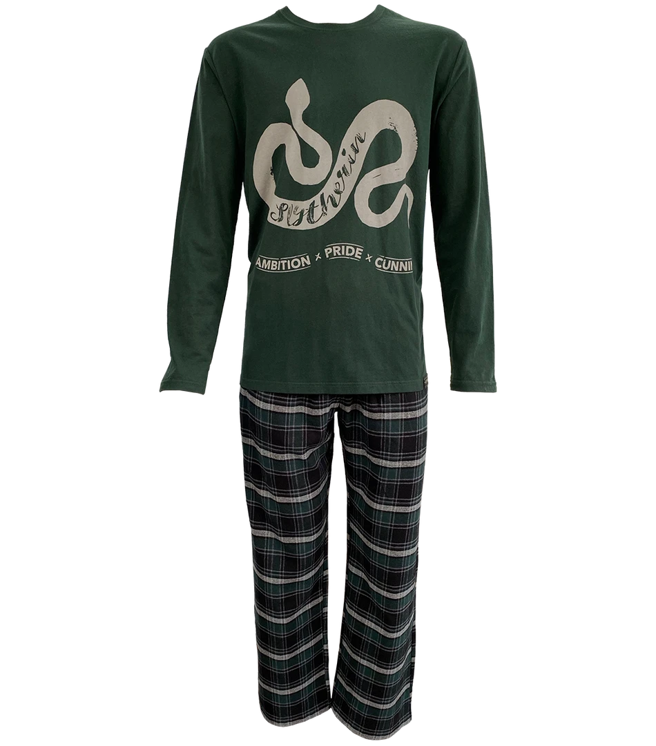Warner Bros Best Sellers Slytherin Unisex Pyjama Set 3 Warner Bros Best Sellers Slytherin Unisex Pyjama Set