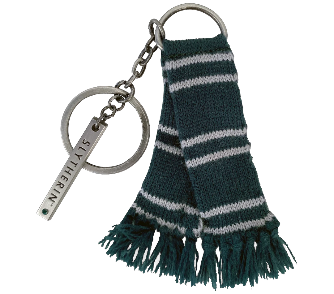 Warner Bros Slytherin Scarf Keyring 4 Warner Bros Slytherin Scarf Keyring