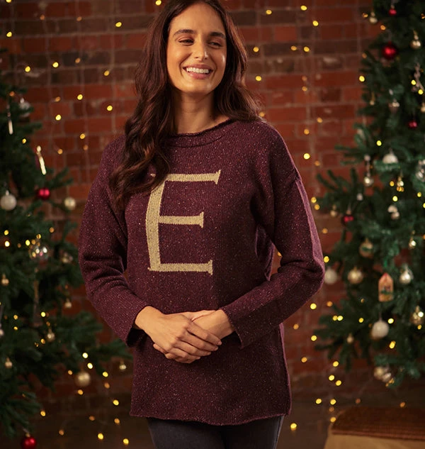 Warner Bros Weasley Knitted Jumpers 'E' Weasley Knitted Jumper 3 Warner Bros Weasley Knitted Jumpers 'E' Weasley Knitted Jumper