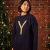 Warner Bros 'Y' Weasley Knitted Jumper