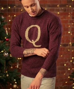 Warner Bros 'Q' Weasley Knitted Jumper Weasley Knitted Jumpers