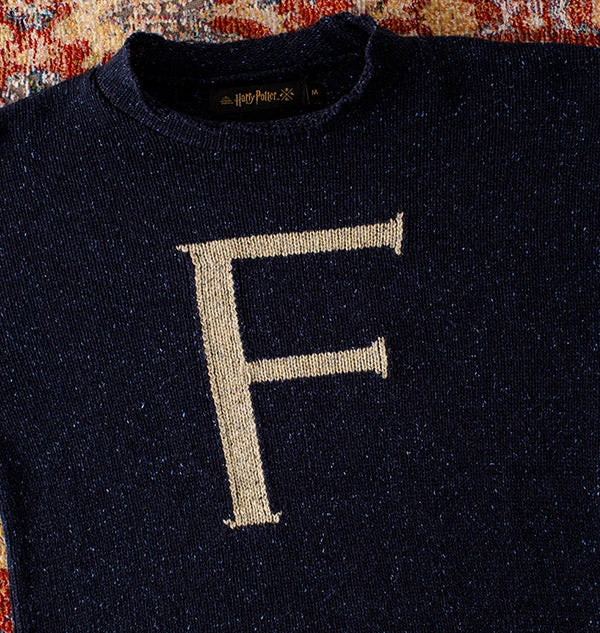 Warner Bros Weasley Knitted Jumpers 'F' Weasley Knitted Jumper 5 Warner Bros Weasley Knitted Jumpers 'F' Weasley Knitted Jumper