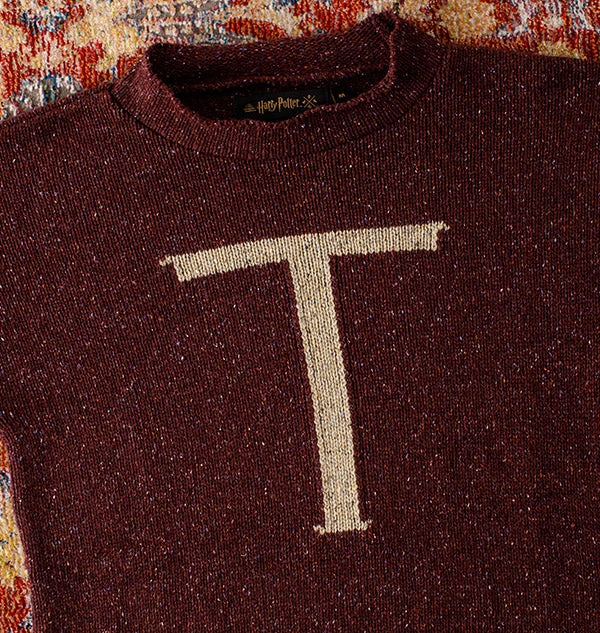 Warner Bros 'T' Weasley Knitted Jumper 5 Warner Bros 'T' Weasley Knitted Jumper