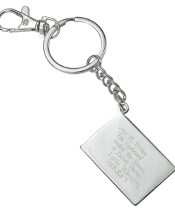 Warner Bros Best Sellers Personalised Hogwarts Acceptance Letter Keychain